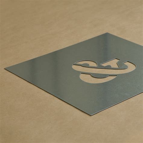 sheet metal stencils|custom etching stencils for metal.